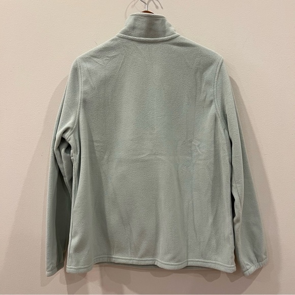 Eddie Bauer Fleece Pullover Womens 1/4 Zip Medium 10-12 Green Gorpcore Outdoor - Picture 7 of 12